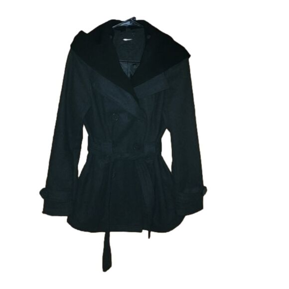 Jou Jou Jackets & Blazers - 𝅺JOU JOU Button-up Jacket with Hood